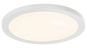 Kruhová - Přisazené LED svítidlo Rabalux 1489, Sonnet, LED 18W, bílé, IP20