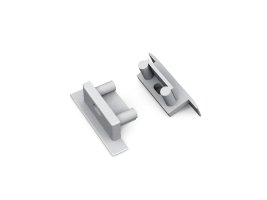 Difuzory a koncovky - BEGTIN12 koncovka SQ stříbrná s otvorem, C8970040