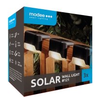 Solární - Modee Lighting LED solární lampa, IP44, 3000K