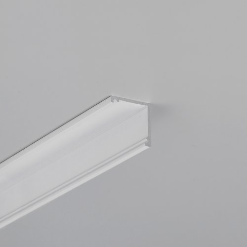 Rohové profily - Rohový hliníkový profil CABI12 DUO, bílý, E - foto 1