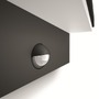 Nástěnná - PH 16484/93/P0 AKCE - LED Venkovní nástěnné svítidlo Philips Bustan s pohybovým čidlem 16484/93/P0 antracitové 2700K - PHILIPS (915005378401) - foto 3