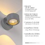 Nepřímé osvětlení - LD 19330-21 LED nástěnné svítidlo na baterie AKKU-CHIA, stříbrná, 3000K - JUST LIGHT - foto 3