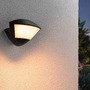 Nástěnná - P 94864 LED venkovní nástěnné svítidlo Smart Home Zigbee 3.0 Skyla pohybové čidlo neláká hmyz IP44 226x164mm CCT 10W 230V antracit hliník - PAULMANN - foto 3