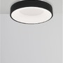 Kruhová - NV 9353831 Stropní svítidlo RANDO THIN černý hliník a akryl LED 30W 230V 3000K IP20 stmívatelné - NOVA LUCE - foto 3