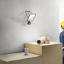 Nástěnná - FAN LED-ESUS-S10 LED reflektor ESUS 10 W, CCT, stříbrný, IP54, s čidlem - FANEUROPE - foto 3