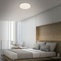 Kruhová - BRI 7075-416 LED stropní svítidlo hvězdné nebe, pr. 38,7 cm, 24,5 W, bílé - BRILONER - foto 3