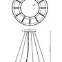 Kruhová - OS GAL61191 GALAXIA L1 závěsné skleněné svítidlo bílá IP40 3000 K 12x20W LED DALI (původní kód OS 61191) - OSMONT - foto 3