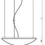 Kruhová - OS TIT66845 TITAN L4 závěsné plastové svítidlo bílá IP40 4000 K 65W LED - OSMONT - foto 3