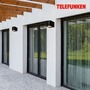 Nástěnná - TF 322905TF TELEFUNKEN venkovní nástěnné svítidlo, ochrana proti stříkající vodě, bez vypínače, černá - BRILONER - foto 3