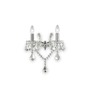 Dekorativní - ILUX 035642 Nástěnné svítidlo Ideal Lux Florian AP2 cromo 035642 chromové - IDEALLUX - foto 3