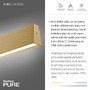 Podélná - PN 2570-60 Paul Neuhaus LED závěsné svítidlo PURE-E-MOTION elektricky nastavitelná výška 2700-5000K zlatá imperial - PAUL NEUHAUS - foto 3