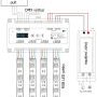 Ovladače, řídící jednotky - DMX dimLED dekodér 12CH DIN - foto 3