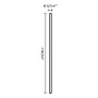 Příslušenství - FARO 71548 FLOW černý bodec 45cm - FARO - foto 3