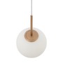 Koule - M MOD321PL-01G3 Závěsné svítidlo Basic form E14 40W bílá/zlatá kov/sklo - MAYTONI - foto 3
