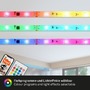 Dekorační - BRILO 2313-150 Digitální RGB LED pásek s hudebním senzorem 500 cm 0,12W bílé - BRILO - foto 3