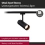 Svítidla - P 95696 URail lištový spot Theron spot 11W 3000K stmívatelné 230V černá mat - PAULMANN - foto 3