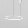 Kruhová - NV 9853681 Závěsné svítidlo PERTINO bílý hliník a akryl LED 38W 230V 3000K IP20 stmívatelné - NOVA LUCE - foto 3