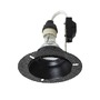 Koupelnová - RED R14228 IPSO R IP65 zápustná černá 230V GU10 9W IP65 - RED - DESIGN RENDL - foto 3