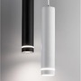 Válec - NV 9387003 Závěsné svítidlo ESCA černý hliník a akryl GU10 1x10W IP20 220-240V bez žárovky - NOVA LUCE - foto 3