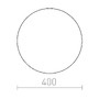 Stínidla, kryty, clony - RED G12299 DIFFUSER R 40 PRIZMA čirá (starý kód: R12299) - RED - DESIGN RENDL - foto 3