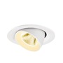 Kruhová - LA 1009569 NUMINOS® GIMBLE M Stropní vestavné svítidlo, 3000 K, 20°, bílá - BIG WHITE (SLV) - foto 3