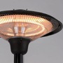 Tepelné zářiče - LD 99501-18 GLOW Topidlo, černá, IP34, 1500 W, 3000 W - LEUCHTEN DIREKT / JUST LIGHT - foto 3