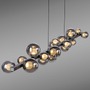 Dekorativní - PN 2558-15 LED závěsné svítidlo PURE E-Popup, šedá, elektricky nastavitelná výška, stmívatelné 2200-5000K - PAUL NEUHAUS - foto 3
