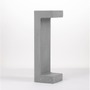 Sloupková - NV 9540213 Venkovní sloupkové svítidlo ARAN šedý beton skleněný difuzor LED 8W 3000K 120-230V IP65 - NOVA LUCE - foto 3