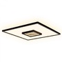 Hranatá - BRI 3848015 Toro LED stropní svítidlo, tunelový efekt, přímé a nepřímé osvětlení, černé, 42x42cm - BRILONER - foto 3