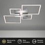 Hranatá - BRILO 3128018 LED rám 75 cm 2x48W 4000lm chrom (starý kód: BRILO 3128-018) - BRILO - foto 3