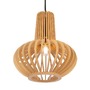 Kónická - M MOD193PL-01W Závěsné svítidlo Roots E27 40W béžová kov skandinávský design - MAYTONI - foto 3