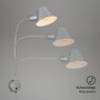 S ramenem - BRI 2089014 Noční lampička 55 cm 1x E27 10W chrom (starý kód: BRI 2089-014) - BRILONER - foto 3