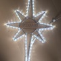 Venkovní profi motivy - DLED EFD09S1 DecoLED LED světelný motiv hvězda, ledově bílá, 80x50cm EFD09S1 - foto 3