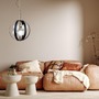 Dekorativní - ZUMA 133867-025792 1138 závěsné svítidlo NELA 50 cm černá-zlatá - ZUMALINE - foto 3
