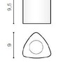 Downlight - AZZ AZ1055 Stropní bodové přisazené svítidlo Azzardo Dario aluminium AZ1055 GU10 1x50W IP20 9cm hranaté hliníkové - AZZARDO - foto 3