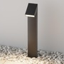 Sloupková - M O592FL-L15GF3K Venkovní stojací svítidlo Guss 3000K 15W teplá bílá 550lm černý hliník/sklo IP65 - MAYTONI - foto 3