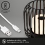 Na stůl - BRILO 7479015 LED nabíjecí stolní lampa, 13 cm, 2W, 150lm černá-zlatá - BRILONER - foto 3