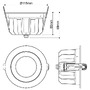 Koupelnová - LA 1010762 DOWNLIGHT P 115 18 WM 840 60 ML DALI WH IP54 - BIG WHITE (SLV) - foto 3