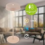 Stolní lampy dekorační - BRILO 7668011 Pala stolní lampička - 2W, 200lm, bezdrátová, LED, dotykový vypínač, stmívatelné, béžová - BRILO - foto 3