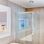 Koupelnová - AZZ AZ2835 LED Stropní zápustné bodové svítidlo Azzardo Slim 9 Round 4000K IP44 black AZ2835 6W 500lm 4000K IP44 9cm kulaté černé - AZZARDO - foto 3