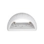 Nepřímé osvětlení - LA 1004732 PLASTRA WL CURVED CUTRAIN vnitřní nástěnné přisazené svítidlo QT-DE12 bílá - BIG WHITE (SLV) - foto 3
