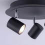 Bodová - LD 11943-13 TARIK LED stropní svítidlo, antracit, 3 ramenné, nastavitelné hlavy MEDION 3000K - LEUCHTEN DIREKT / JUST LIGHT - foto 3