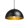 Kónická - RED R14110 GLADYS 30 závěsná černá/zlatá 230V E27 15W - RED - DESIGN RENDL - foto 3