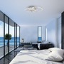 Kruhová - BRILO 3228-018 LED stropní svítidlo, 51,5 cm, 4100 LM, 36 W, hliník-chrom - BRILO - foto 3