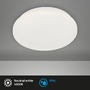 Kruhová - BRI 3404-016 AKCE - LED stropní svítidlo, pr. 22 cm, 10 W, bílé - BRILONER - foto 3