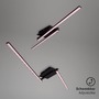 Dekorativní - BRILO 3500-015 LED stropní svítidlo, 143,6 cm, 12 W, černá - BRILO - foto 3