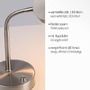 Stolní lampy pracovní - LD 14419-55 HENSKEN LED stolní lampička stříbrná barva 3000K - LEUCHTEN DIREKT / JUST LIGHT - foto 3