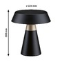 Stolní lampy dekorační - P 77060 Nabíjecí bateriové svítidlo Lirox IP44 CCT černá/šampaň - PAULMANN - foto 3
