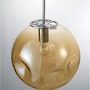 Koule - NV 9988104 Závěsné svítidlo MAYAN chromovaný kov šampaň sklo E27 1x12W 230V IP20 bez žárovky - NOVA LUCE - foto 3