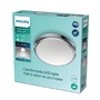 Kruhová - PH 8718699777210 LED Koupelnové stropní přisazené svítidlo Philips DORIS CL257 8718699777210 6W 640lm 4000K IP44 22cm chromové - PHILIPS (929002514101) - foto 3